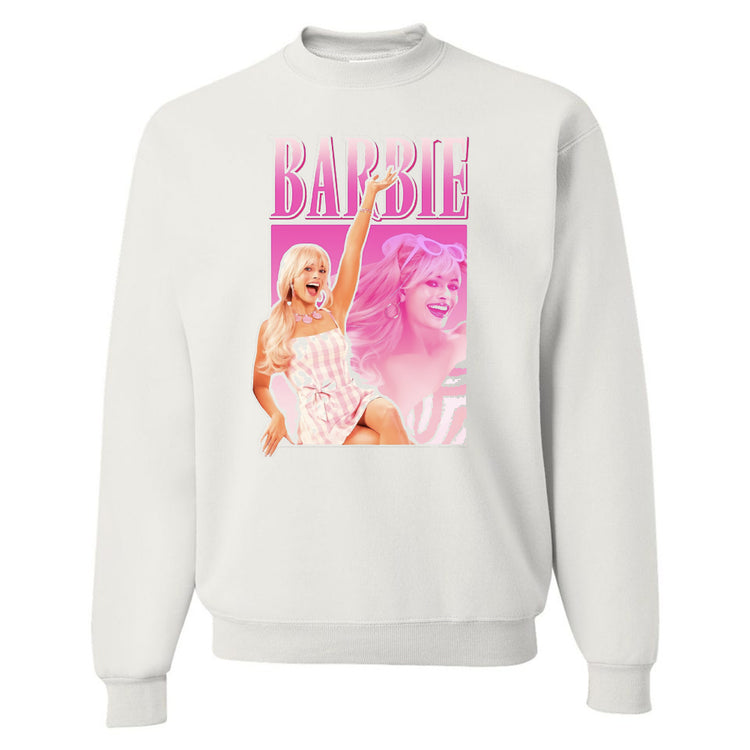 'Margot Robbie as Barbie' Crewneck Sweatshirt