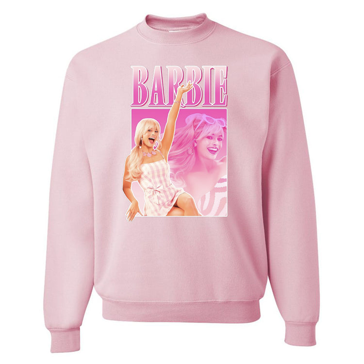 'Margot Robbie as Barbie' Crewneck Sweatshirt