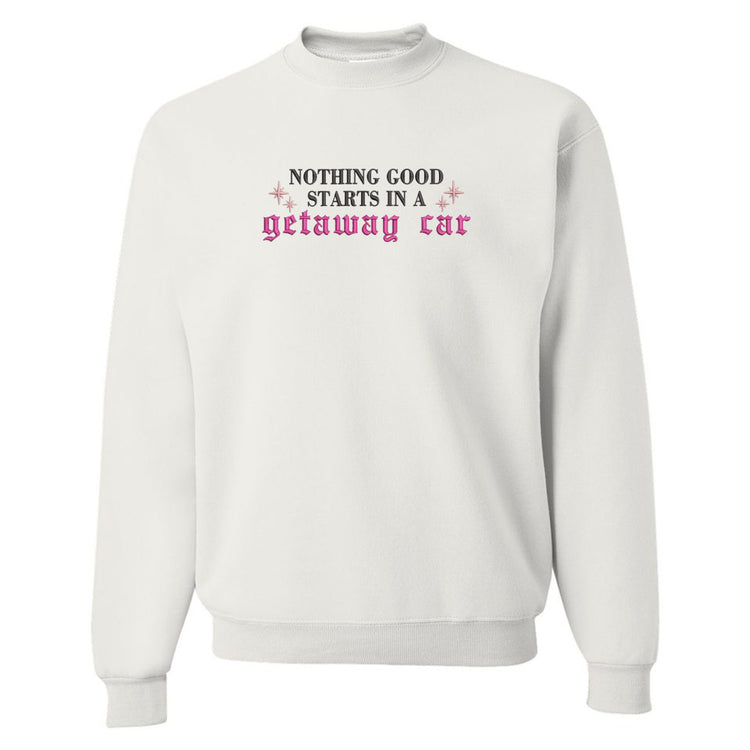 Getaway Car Embroidered Swiftie Sweatshirt