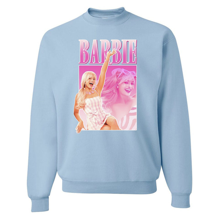'Margot Robbie as Barbie' Crewneck Sweatshirt