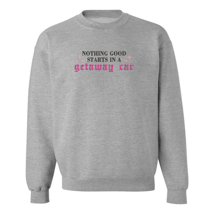 Getaway Car Embroidered Swiftie Sweatshirt