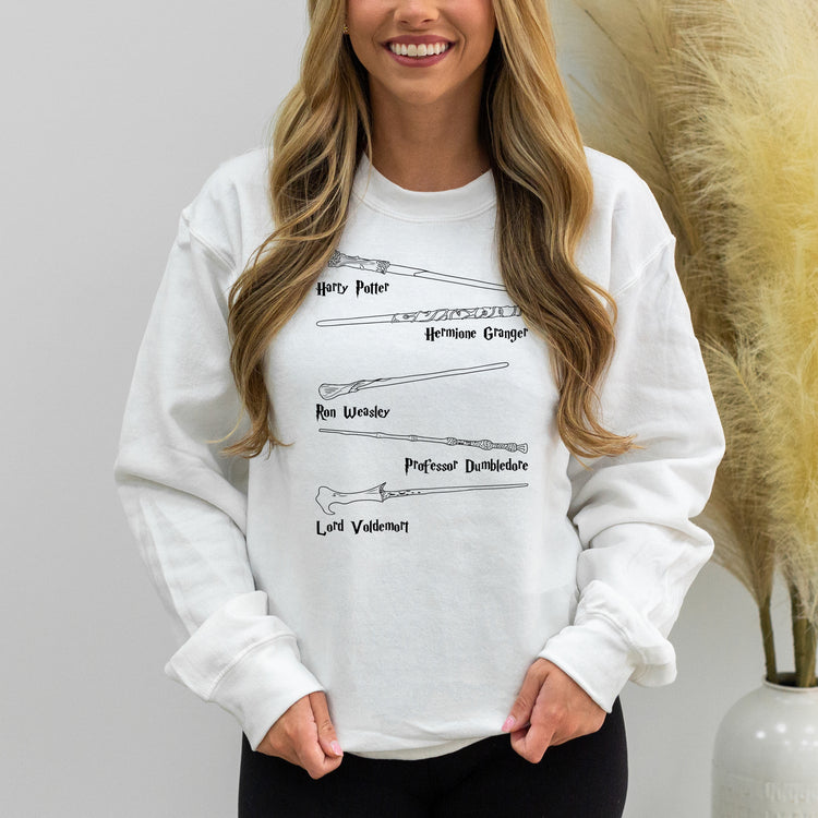'Harry Potter Wands' Crewneck Sweatshirt