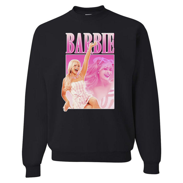 'Margot Robbie as Barbie' Crewneck Sweatshirt