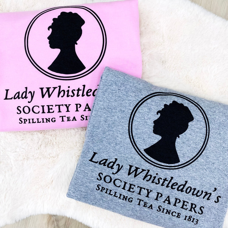 Bridgerton 'Lady Whistledown' Crewneck Sweatshirt