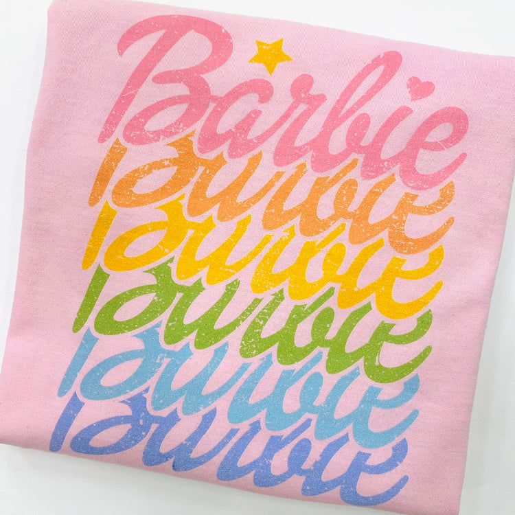 'Retro Barbie' Crewneck Sweatshirt