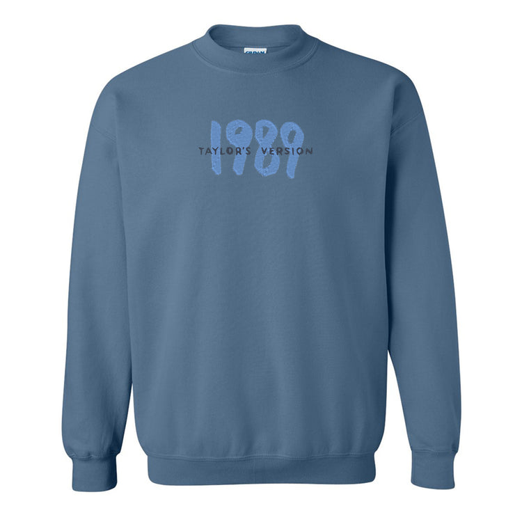 1989 (taylor's version) Embroidered Crewneck Sweatshirt