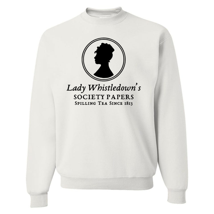 Bridgerton 'Lady Whistledown' Crewneck Sweatshirt