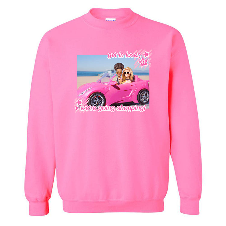 Means Girls & Barbie 'Get in Loser, We're Going Shopping' Crewneck Sweatshirt