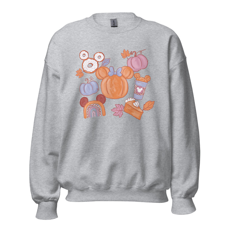 Fall Disney Crewneck Sweatshirt