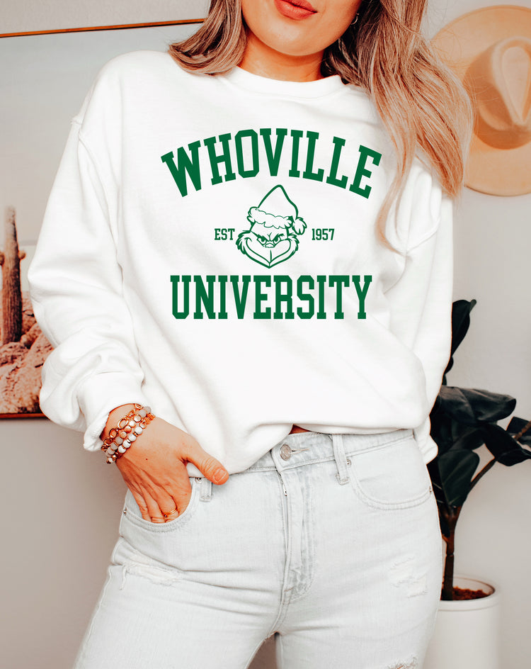 Whoville University Crewneck Sweatshirt