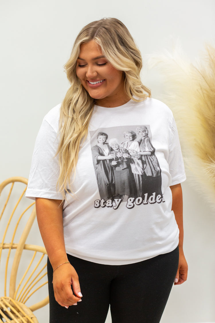 Stay Golden Graphic Tee & Crew