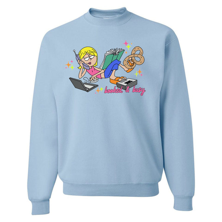 Lizzie McGuire Booked & Busy Crewneck Sweatshirt