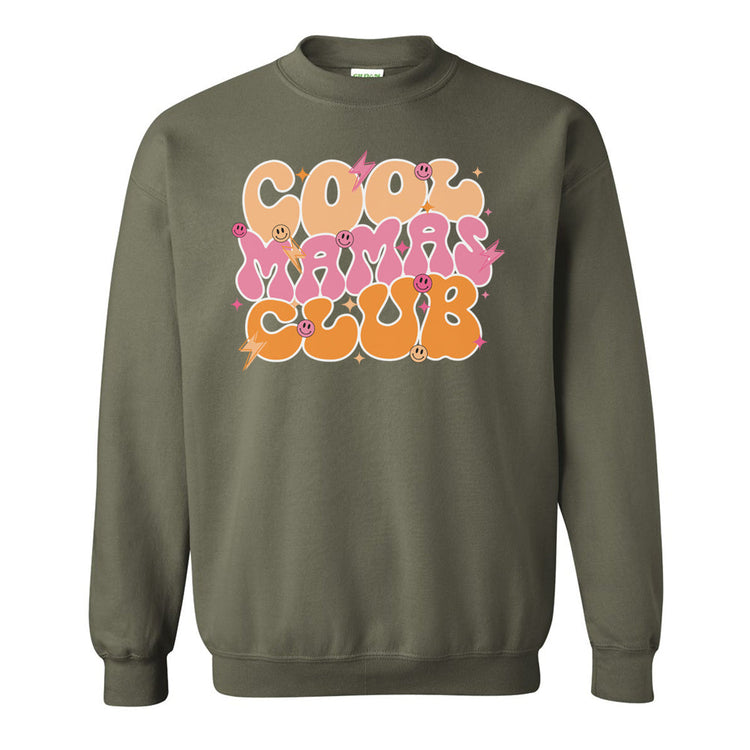 Cool Mamas Club Crewneck Sweatshirt