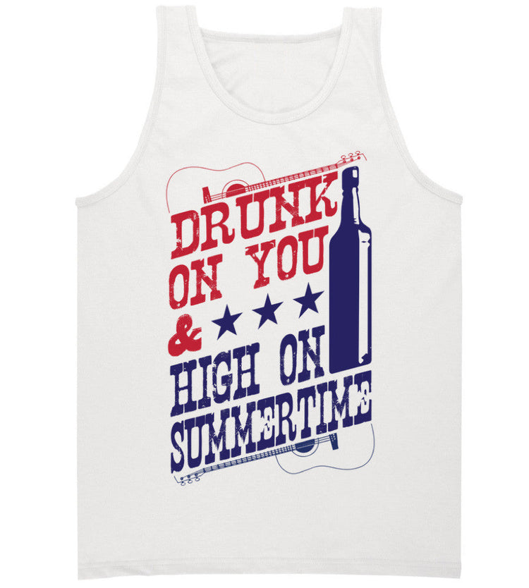 White Tank Top- Luke Bryan Summer
