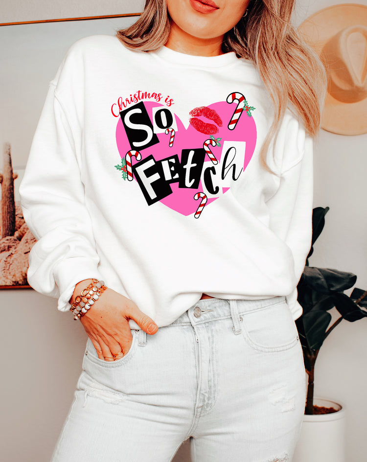 Christmas Is So Fetch Crewneck Sweatshirt