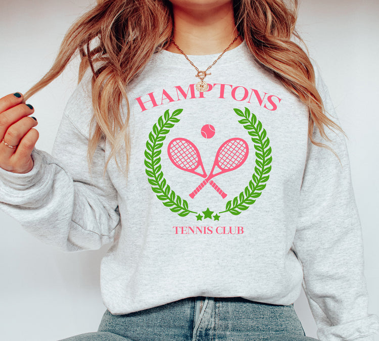 Hamptons Tennis Club Crewneck Sweatshirt