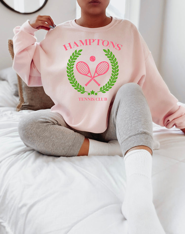 Hamptons Tennis Club Crewneck Sweatshirt
