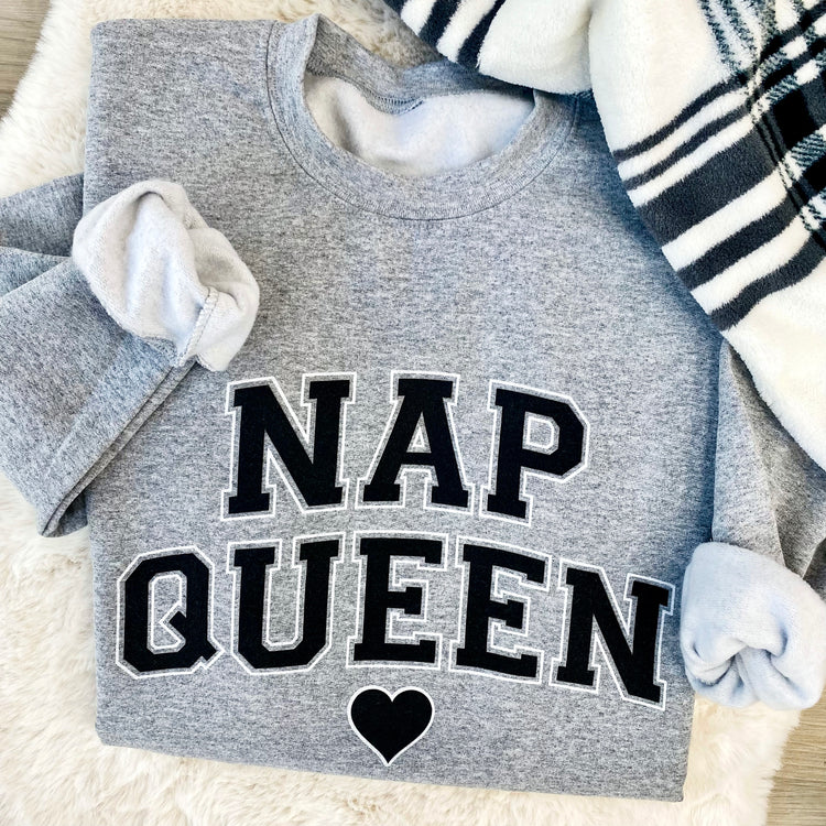 Nap Queen Crewneck Sweatshirt