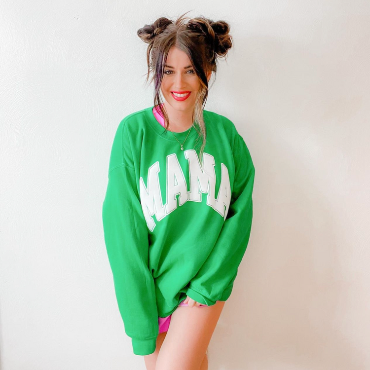 Mama Puff Design Sweatshirt