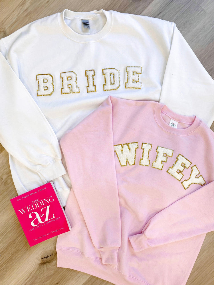 Nurse Letter Patch Crewneck Sweatshirt