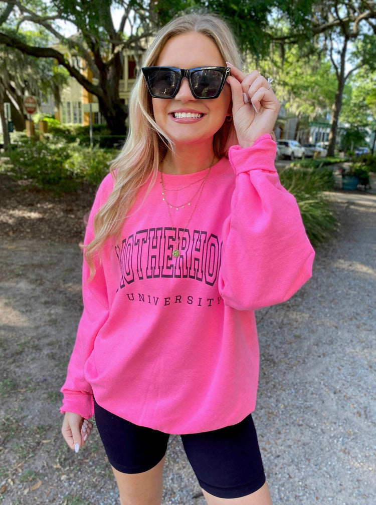Motherhood University Crewneck Sweatshirt