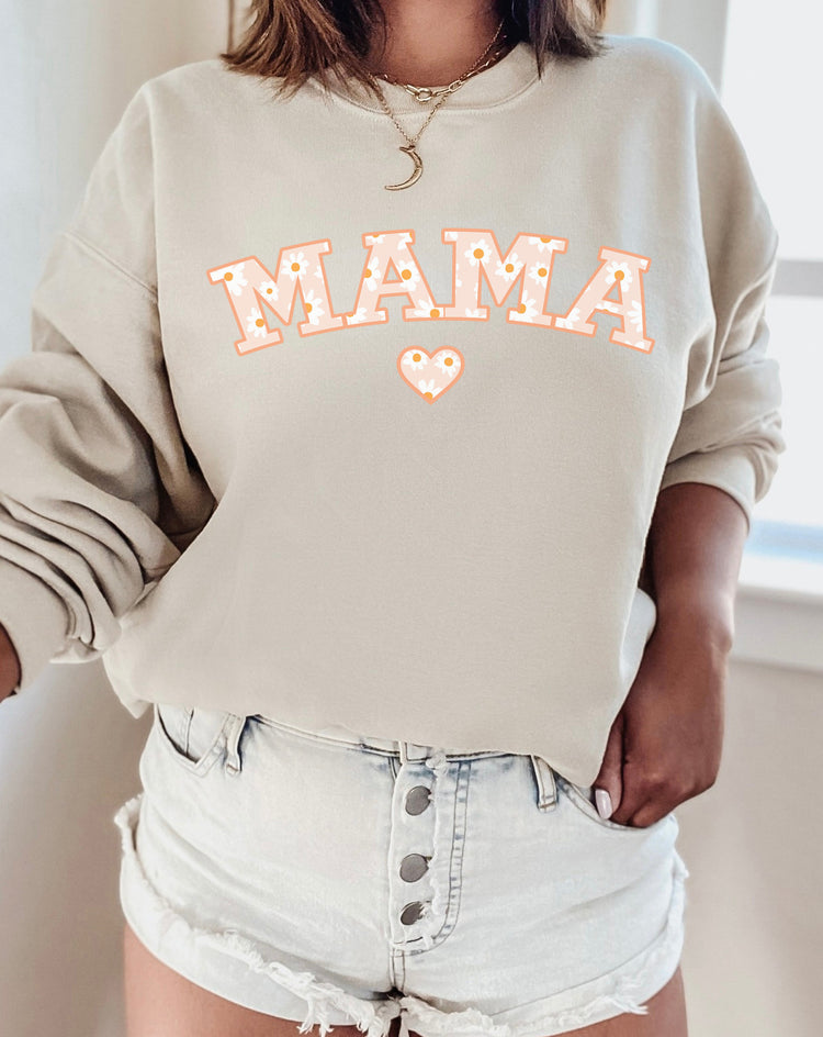 Daisy Mama Crewneck Sweatshirt