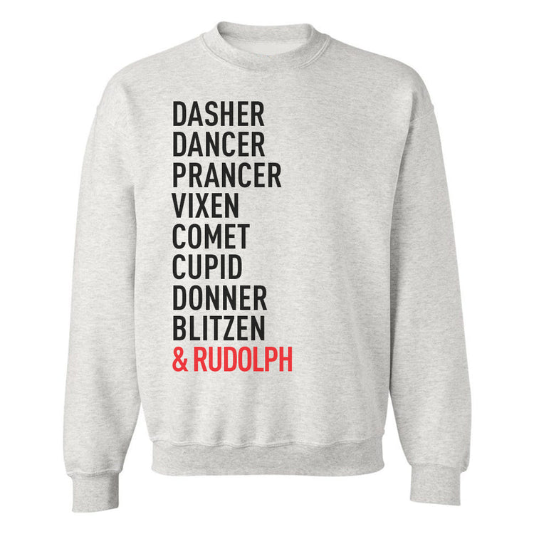 Reindeer 'Squad Goals' Crewneck Sweatshirt