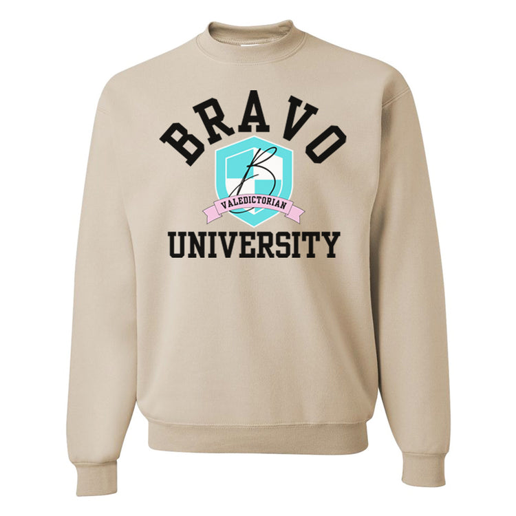 'Bravo University' Crewneck Sweatshirt