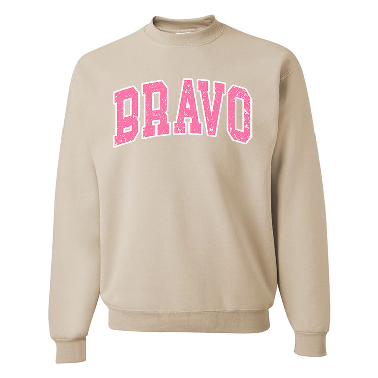 'Bravo Varsity' Crewneck Sweatshirt