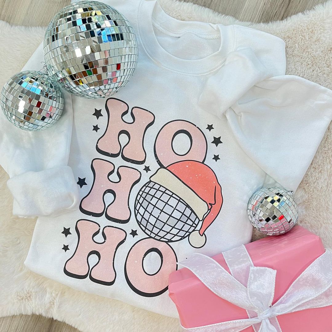 Ho Ho Ho Disco Sweatshirt Ho Ho Ho Disco Sweatshirt
