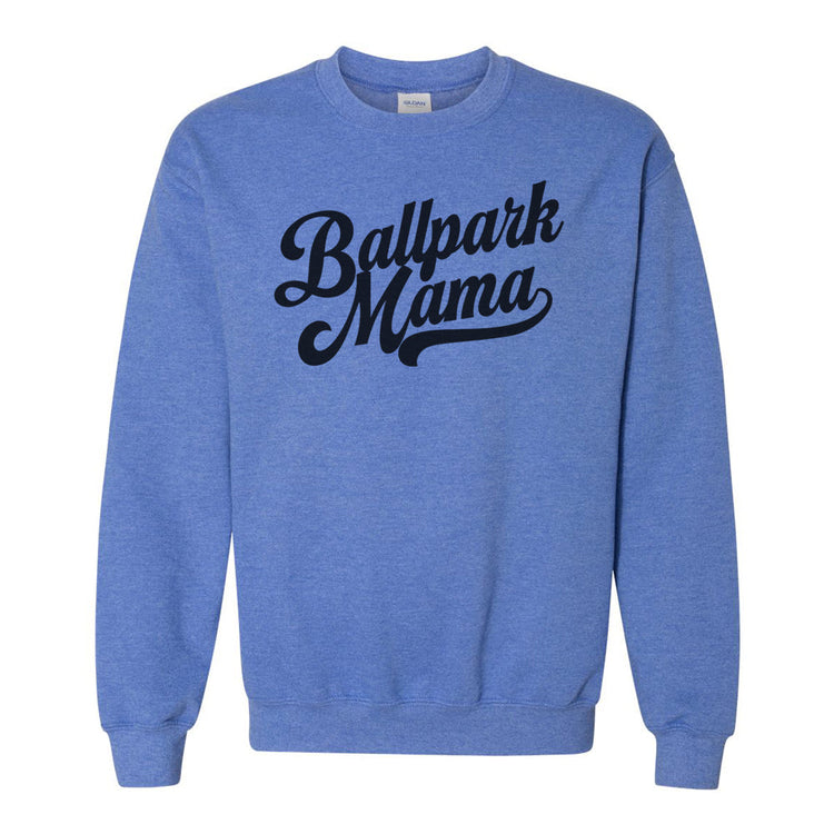 Ballpark Mama Script Crewneck Sweatshirt