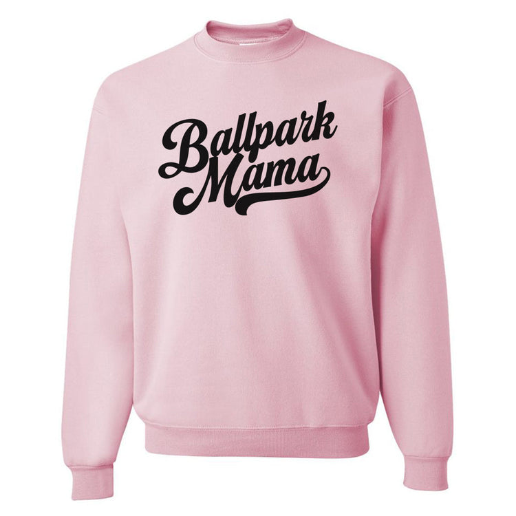 Ballpark Mama Script Crewneck Sweatshirt