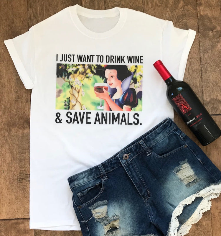 Snow White Funny T-Shirt