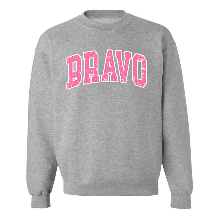 'Bravo Varsity' Crewneck Sweatshirt