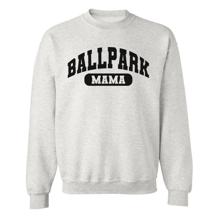 Ballpark Mama Varsity Crewneck Sweatshirt