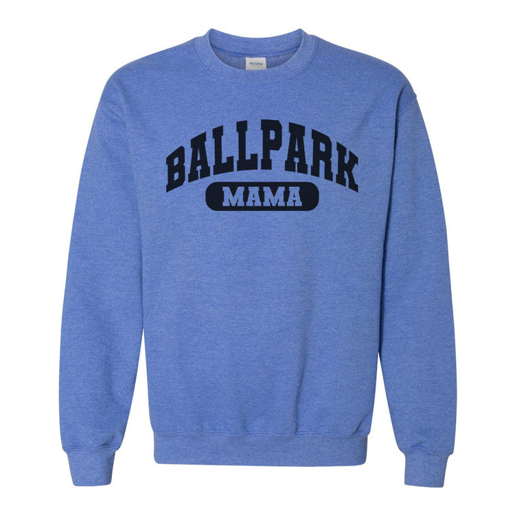 Ballpark Mama Varsity Crewneck Sweatshirt
