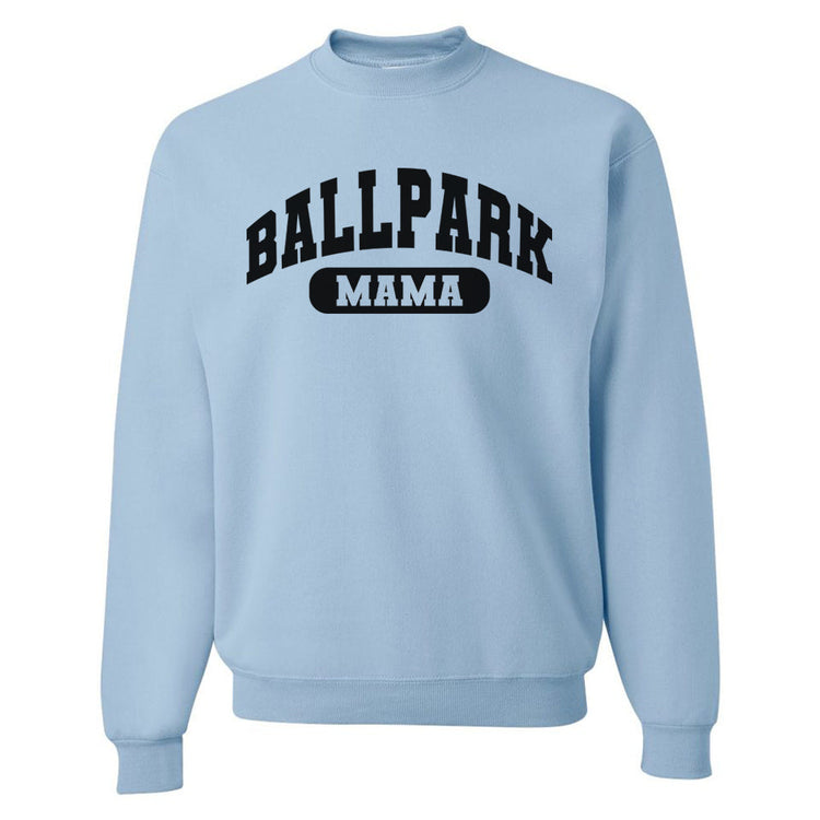 Ballpark Mama Varsity Crewneck Sweatshirt