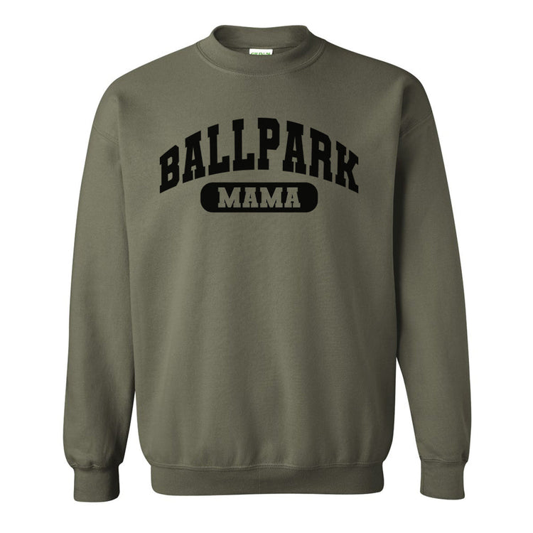 Ballpark Mama Varsity Crewneck Sweatshirt