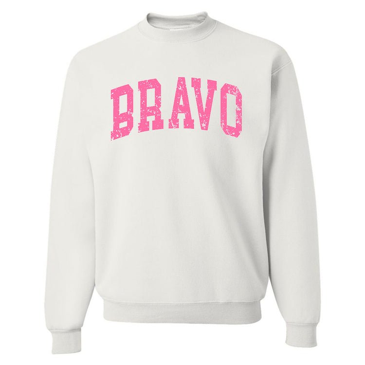 'Bravo Varsity' Crewneck Sweatshirt