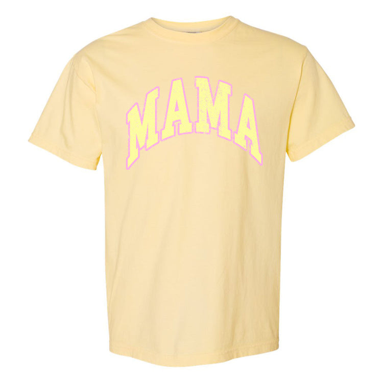 Distressed Varsity Mama T-Shirt
