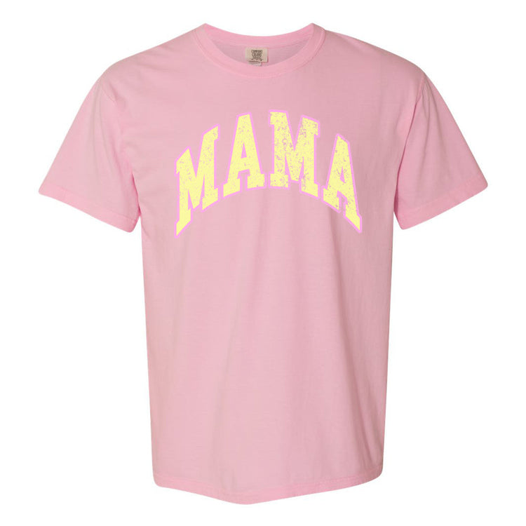 Distressed Varsity Mama T-Shirt