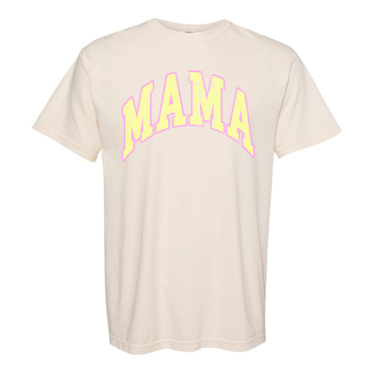 Distressed Varsity Mama T-Shirt