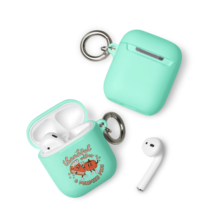 'Thankful Vibes & Pumpkin Pies' AirPods case