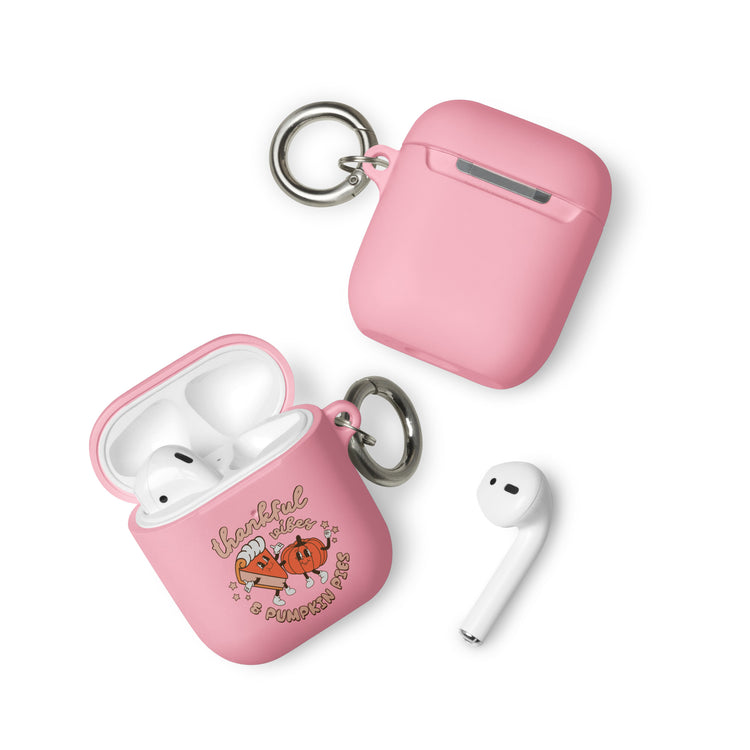 'Thankful Vibes & Pumpkin Pies' AirPods case