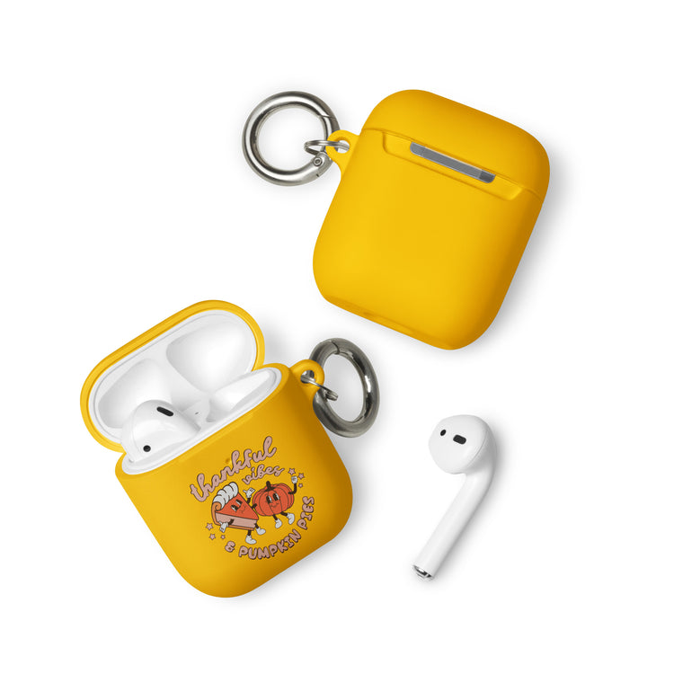 'Thankful Vibes & Pumpkin Pies' AirPods case