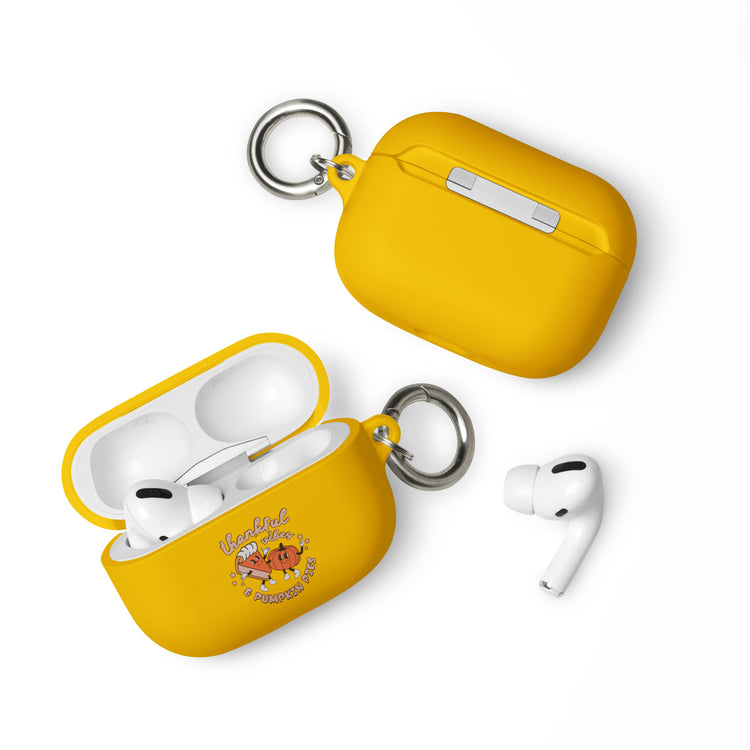 'Thankful Vibes & Pumpkin Pies' AirPods case