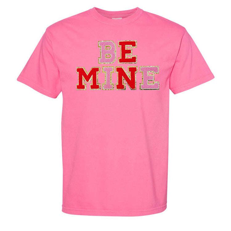 Be Mine Letter Patch Comfort Colors T-Shirt