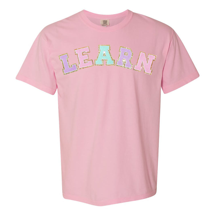 Learn Letter Patch Comfort Colors T-Shirt