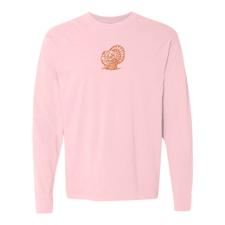 Turkey Comfort Colors Long Sleeve T-Shirt