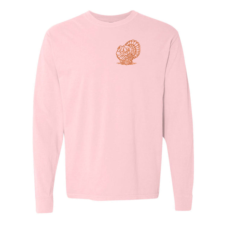 Turkey Comfort Colors Long Sleeve T-Shirt